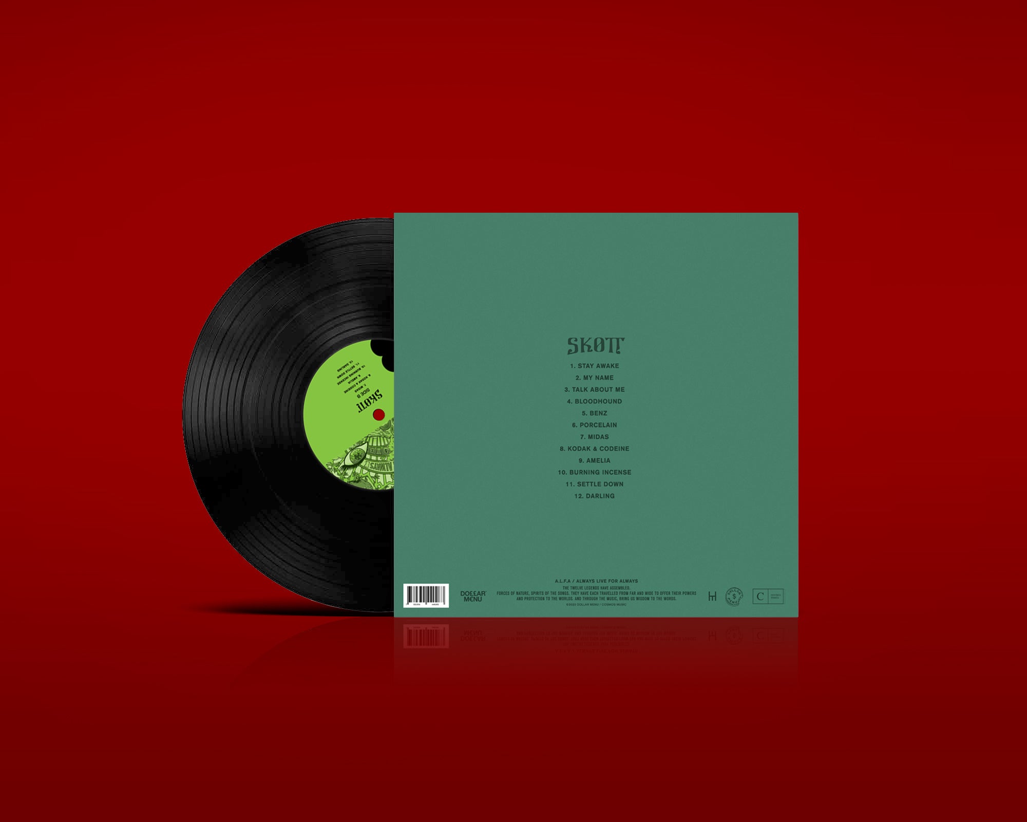 ALFA Limited Edition 12 Vinyl – Skott Shop
